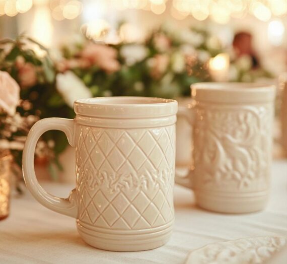 Personalized ceramic beer mugs as unique marketing tools